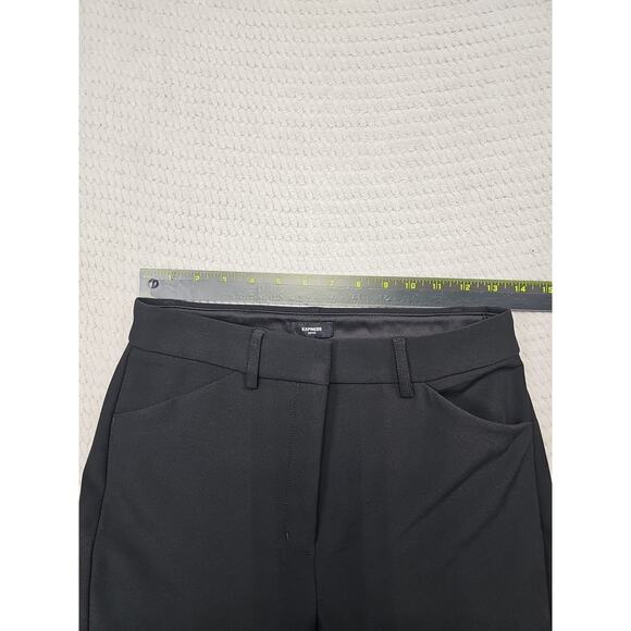 Express Pants Womens 4 Short Editor Skinny High Rise Black Office Business - Picture 3 of 9